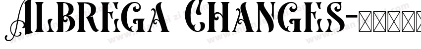Albrega Changes字体转换